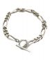 RHC Ron Herman (アールエイチシー ロンハーマン) I'M OK (アイムオーケー) Silver Figaro Bracelet シルバー サイズ:下記参照：30000円