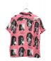 WACKO MARIA (ワコマリア) BOB MARLEY/ S/S HAWAIIAN SHIRT ピンク サイズ:L：11000円