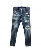 DSQUARED2ディースクエアード）の古着「Skater Jean」｜ブルー