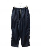 RAJABROOKEラジャブルック）の古着「SPORTY EASY SLACKS」｜ネイビー