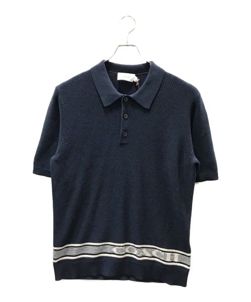 COACH（コーチ）COACH (コーチ) Knit Polo ネイビー サイズ:S 未使用品の古着・服飾アイテム