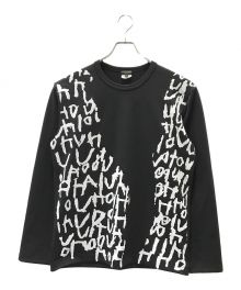 COMME des GARCONS（コムデギャルソン）の古着「Edward Goss Printed Long Sleeve T-shirt」｜ブラック