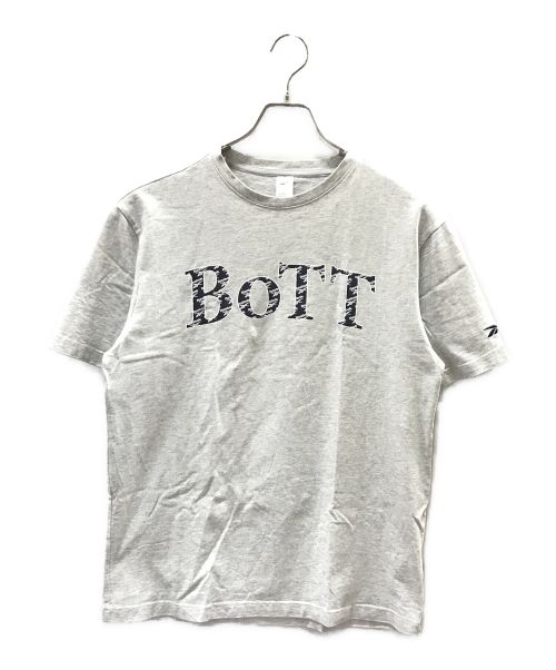 BoTT（ボット）BoTT (ボット) REEBOK (リーボック) プリントTシャツ グレー サイズ:Mの古着・服飾アイテム