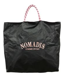 NOMADIS（ノマディス）の古着「ロゴトートバッグ」｜ブラック