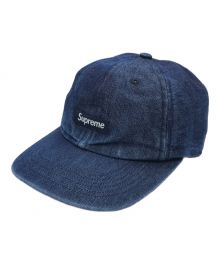 SUPREME（シュプリーム）の古着「Cordura Denim Small Box 6-Panel "Blue"」｜インディゴ