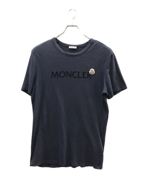 MONCLER（モンクレール）MONCLER (モンクレール) MAGLIA T-SHIRT ネイビー サイズ:Mの古着・服飾アイテム