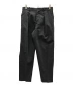 MARKAWAREマーカウェア）の古着「PEGTOP TROUSERS #CHARCOAL」｜グレー