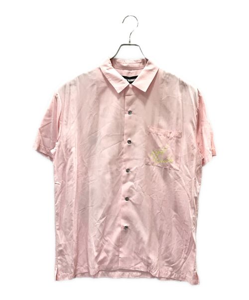 DOUBLE RAINBOUU（ダブルレインボー）DOUBLE RAINBOUU (ダブルレインボー) PINK TIGER HAWAIIAN SHIRT ピンク サイズ:S 未使用品の古着・服飾アイテム