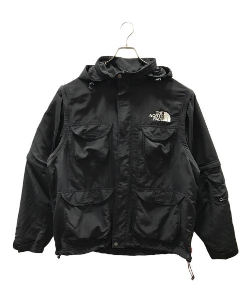 THE NORTH FACE（ザ ノース フェイス）THE NORTH FACE (ザ ノース フェイス) Supreme (シュプリーム) Trekking Convertible Jacket ブラック サイズ:Lの古着・服飾アイテム