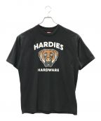 VICTOR VICTOR×HARDIESヴィクター ヴィクター×ハーディーズ）の古着「HARDWARE T-SHIRTS」｜ブラック