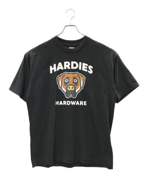 VICTOR VICTOR（ヴィクター ヴィクター）Victor Victor (ヴィクター ヴィクター) HARDIES (ハーディーズ) HARDWARE T-SHIRTS ブラック サイズ:Mの古着・服飾アイテム