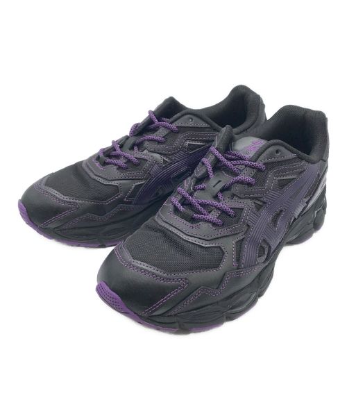 asics（アシックス）asics (アシックス) Needles (ニードルズ) GEL-NYC ブラック×パープル サイズ:27の古着・服飾アイテム