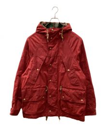 RRL（ダブルアールエル）の古着「オイルドクロスフーデットジャケット」｜レッド