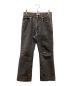 ALLEGE（アレッジ）の古着「Semi Flear Denim Pants」｜グレー