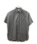 MARKWAREマーカウェア）の古着「COMFORT FIT SHIRT S/S SUPER120s WOOL TROPICAL」｜グレー