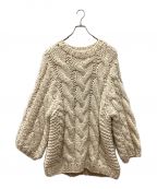 THE TOEザ トー）の古着「MARAIS HANDMADE KNIT」｜ベージュ