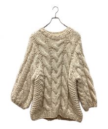 THE TOE（ザ トー）の古着「MARAIS HANDMADE KNIT」｜ベージュ