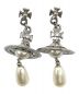 Vivienne Westwood（ヴィヴィアンウエストウッド）の古着「PEARL DROP EARRINGS」｜シルバー