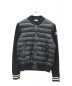 MONCLER（モンクレール）の古着「CARDIGAN TRICOT ニット切替ダウンジャケット」｜ブラック