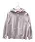 Supreme（シュプリーム）の古着「Enamel Small Box Hooded Sweatshirt」｜ラベンダー