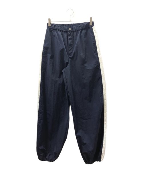 Adam et Rope（アダムエロペ）Adam et Rope (アダムエロペ) BOTANICAL DYED NYLON PANTS ネイビー サイズ:FREE 未使用品の古着・服飾アイテム