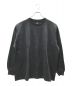 Graphpaper（グラフペーパー）の古着「Heavy Weight L/S Oversized Tee」｜ブラック