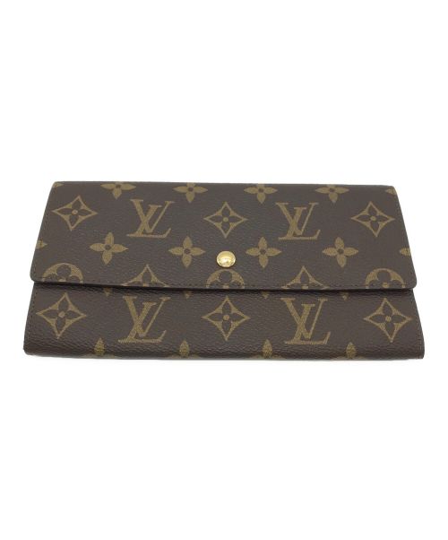 LOUIS VUITTON（ルイ ヴィトン）LOUIS VUITTON (ルイ ヴィトン) 長財布 ブラウン サイズ:下記参照の古着・服飾アイテム