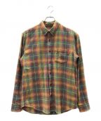 SUPREMEシュプリーム）の古着「Shadow Plaid Flannel Shirt」｜グリーン