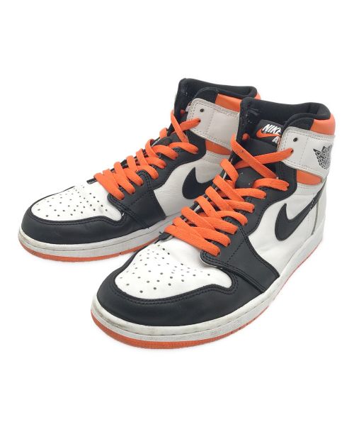 NIKE（ナイキ）NIKE (ナイキ) AIR JORDAN 1 RETRO HIGH OG ブラック サイズ:27.5の古着・服飾アイテム