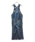 Spick and Span (スピックアンドスパン) 51/2 FLARE LINE OVERALLS ブルー サイズ:28：13000円