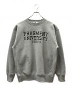 FRAGMENTSフラグメント）の古着「FRGMT UNV C／N SWEAT」｜グレー