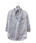 MM6 Maison Margiela（エムエムシックス メゾンマルジェラ）の古着「Cotton Stripe Shirt」｜ブルー