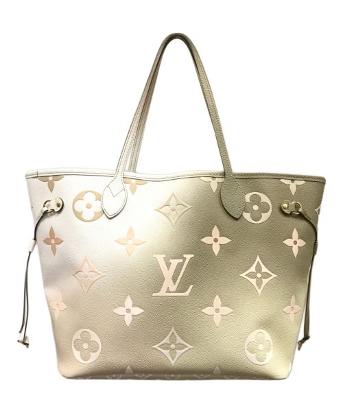 LOUIS VUITTON（ルイ ヴィトン）LOUIS VUITTON (ルイ ヴィトン) スプリング インザシティ ネヴァーフルMMトートバッグ サンセットカーキ サイズ:下記参照の古着・服飾アイテム