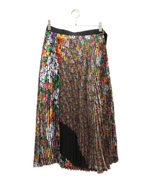 sacai（サカイ）sacai (サカイ) Floral Print Skirt フローラルプリントスカート マルチカラー サイズ:2の古着・服飾アイテム