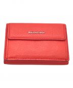 BALENCIAGAバレンシアガ）の古着「コンパクトウォレット」｜レッド