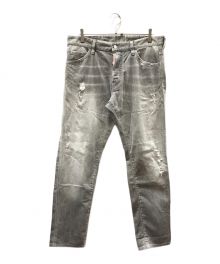 DSQUARED2（ディースクエアード）の古着「COOL GUY JEAN ストレッチ スリム テーパードー ジーンズ」｜グレー