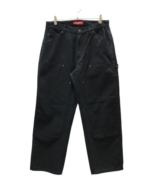 SUPREME（シュプリーム）SUPREME (シュプリーム) DOUBLE KNRR PAINTER PANT ネイビー サイズ:W32の古着・服飾アイテム