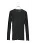 RICK OWENS (リックオウエンス) RIB LONG SLEEVE T-SHIRT ブラック サイズ:2：16000円