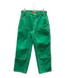 SUPREME（シュプリーム）の古着「Double Knee Canvas Painter Pant」｜グリーン