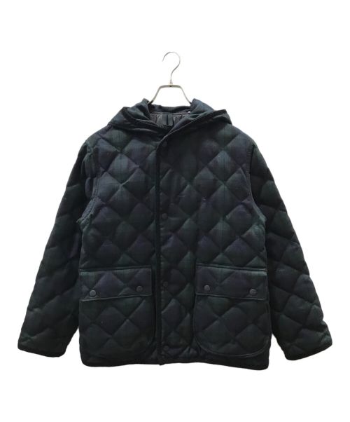 Gymphlex（ジムフレックス）Gymphlex (ジムフレックス) HAND QUILT DOWN グリーン サイズ:Mの古着・服飾アイテム