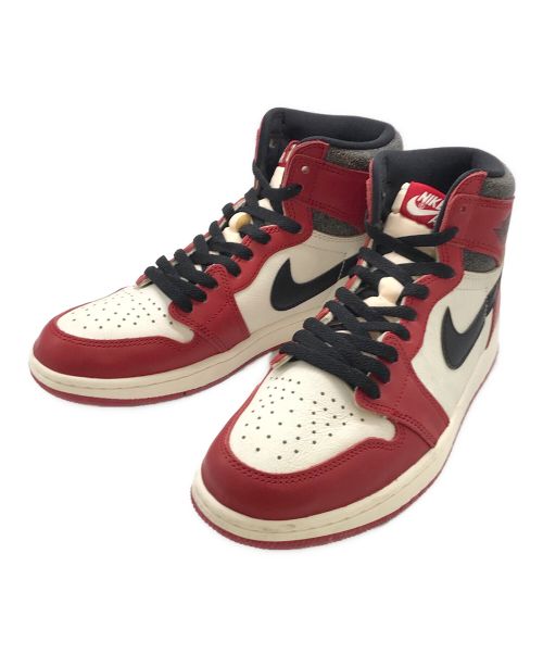 NIKE（ナイキ）NIKE (ナイキ) Air Jordan 1 High OG ホワイト×レッド サイズ:26.5の古着・服飾アイテム