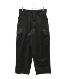 blurhms ROOTSTOCK（ブラームスルーツストック）の古着「Cotton Serge 47 Pants」｜ブラック