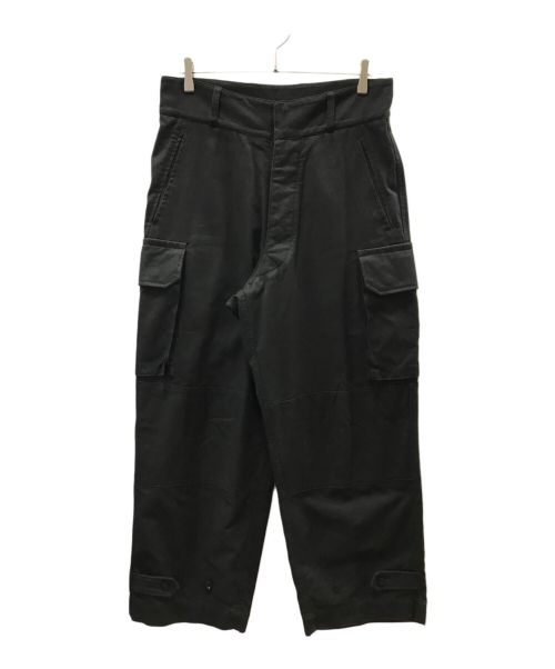 blurhms ROOTSTOCK（ブラームスルーツストック）blurhms ROOTSTOCK (ブラームスルーツストック) Cotton Serge 47 Pants ブラック サイズ:3の古着・服飾アイテム