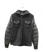 MONCLERモンクレール）の古着「MAGLIONE TRICOT CARDIGAN」｜ブラック