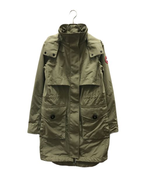 CANADA GOOSE（カナダグース）CANADA GOOSE (カナダグース) CAVALRY TRENCH カーキ サイズ:XSの古着・服飾アイテム