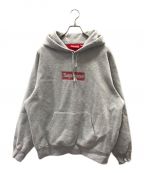 SUPREMEシュプリーム）の古着「Inside Out Box Logo Hooded Sweatshirt」｜グレー