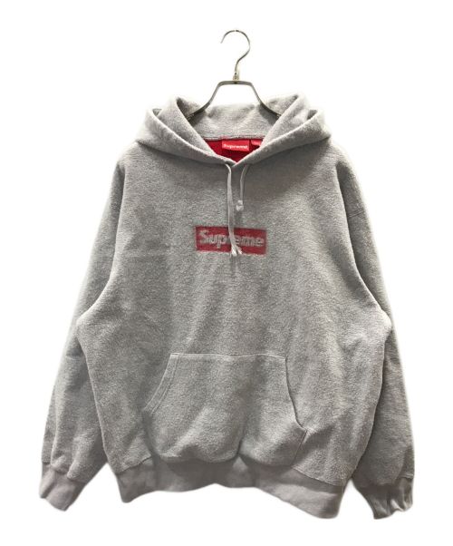 SUPREME（シュプリーム）Supreme (シュプリーム) Inside Out Box Logo Hooded Sweatshirt グレー サイズ:Mの古着・服飾アイテム