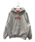 Supreme（シュプリーム）の古着「Inside Out Box Logo Hooded Sweatshirt」｜グレー