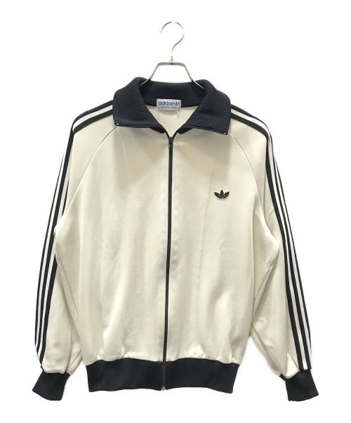 adidas（アディダス）adidas (アディダス) トラックジャケット ベージュ サイズ:4号の古着・服飾アイテム