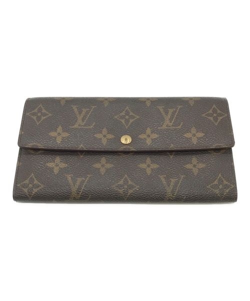 LOUIS VUITTON（ルイ ヴィトン）LOUIS VUITTON (ルイ ヴィトン) 長財布 ブラウン サイズ:下記参照の古着・服飾アイテム